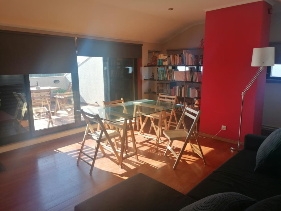 Studio, with outdoor area
