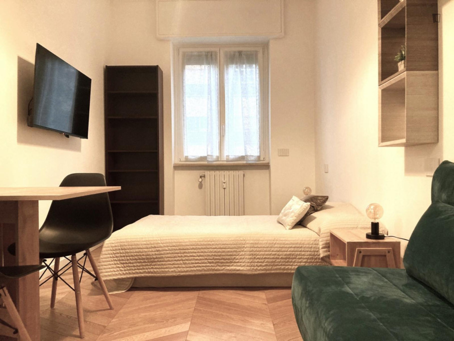 Homely 1-bedroom apartment in Cassina de Pomm - Milan - chambre - ImmoJeune