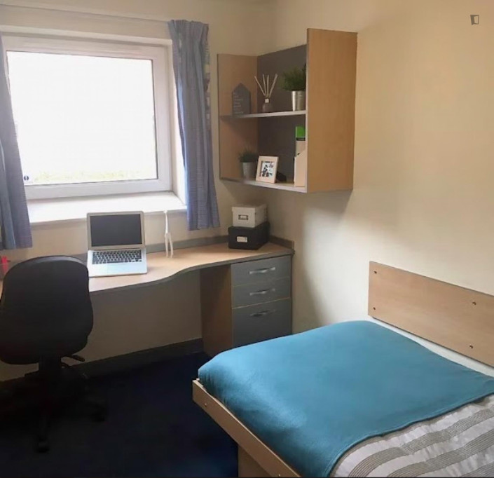 Cosy single ensuite bedroom close to Crown Street Park - Liverpool - chambre - ImmoJeune