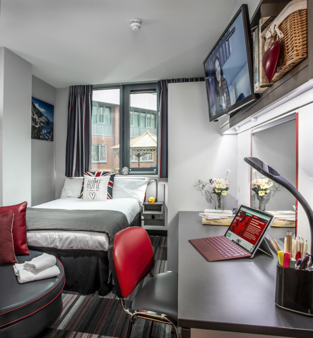 Shared Serviced Apartments - Gold - Loughborough - chambre - ImmoJeune