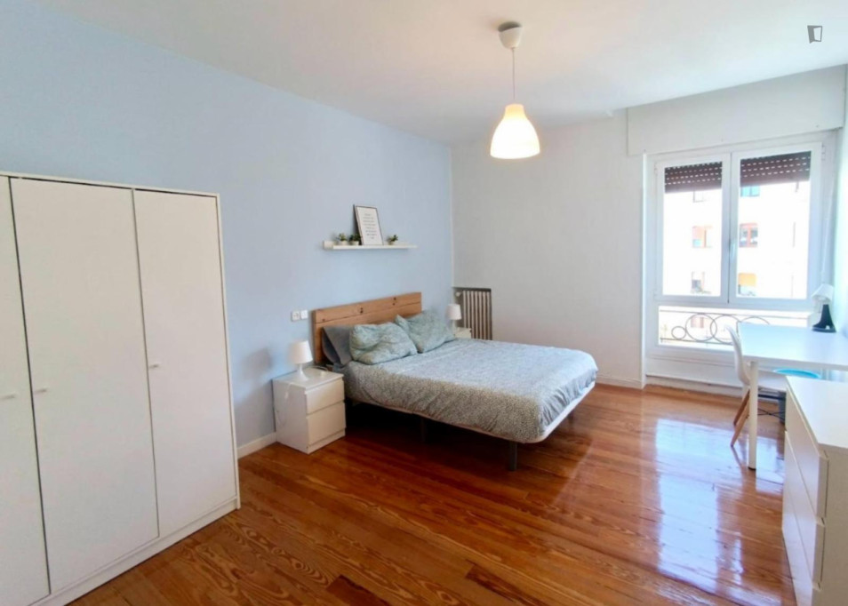 Large double bedroom in the centre of Pamplona - Pamplona - chambre - ImmoJeune