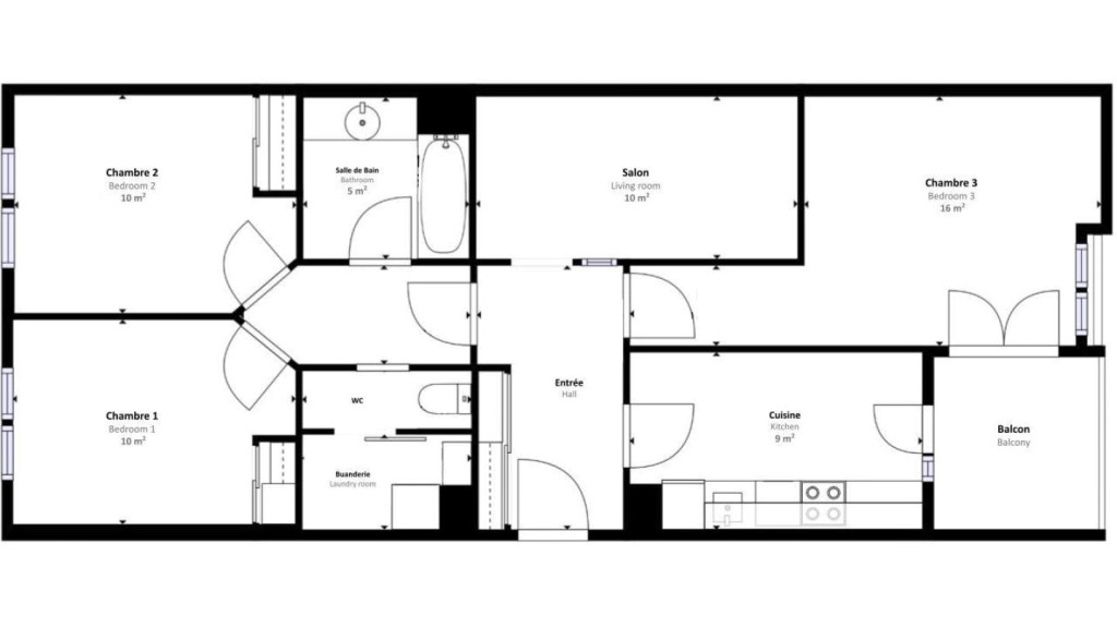 Brilliant Apartment near Part Dieu