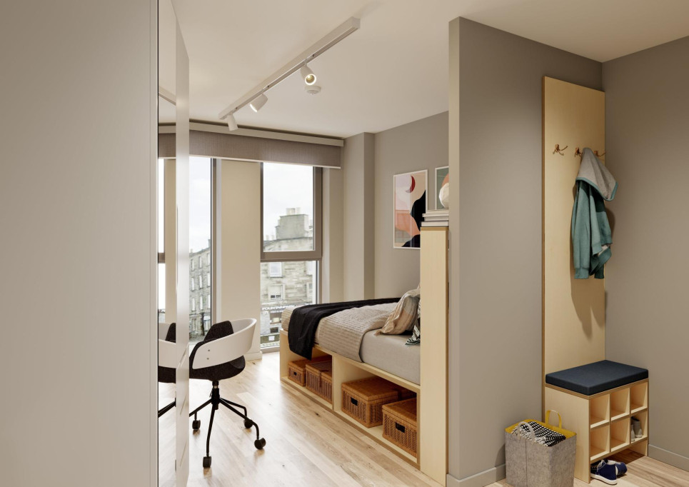 Silk Mill - Edinburgh - chambre - ImmoJeune