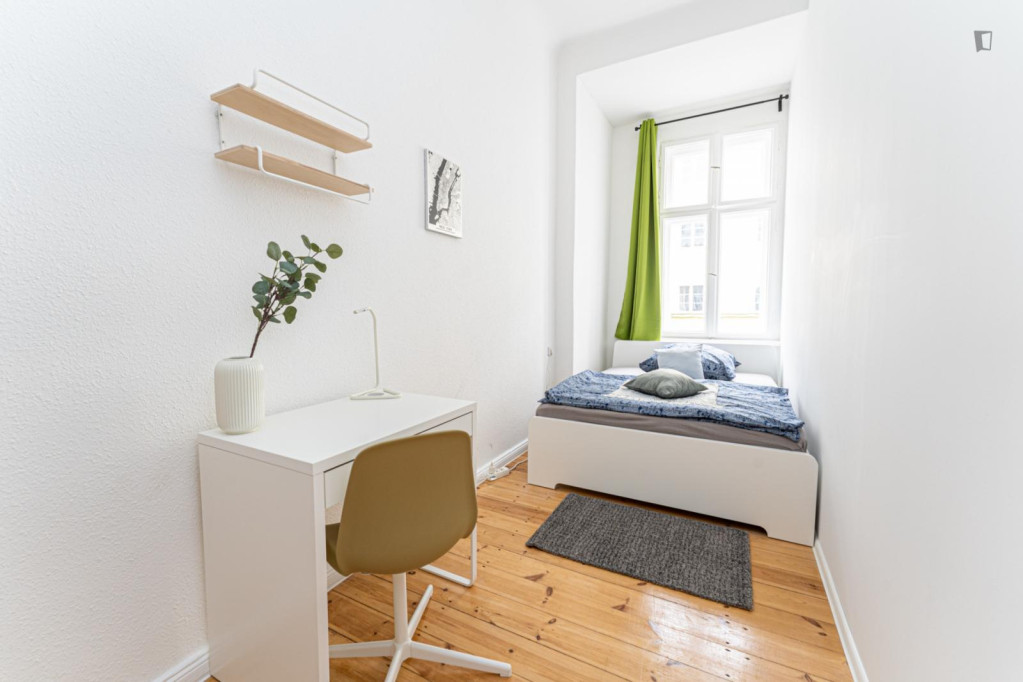 Single bedroom in a 4-bedroom flat, in Soldiner Kiez - Berlin - chambre - ImmoJeune