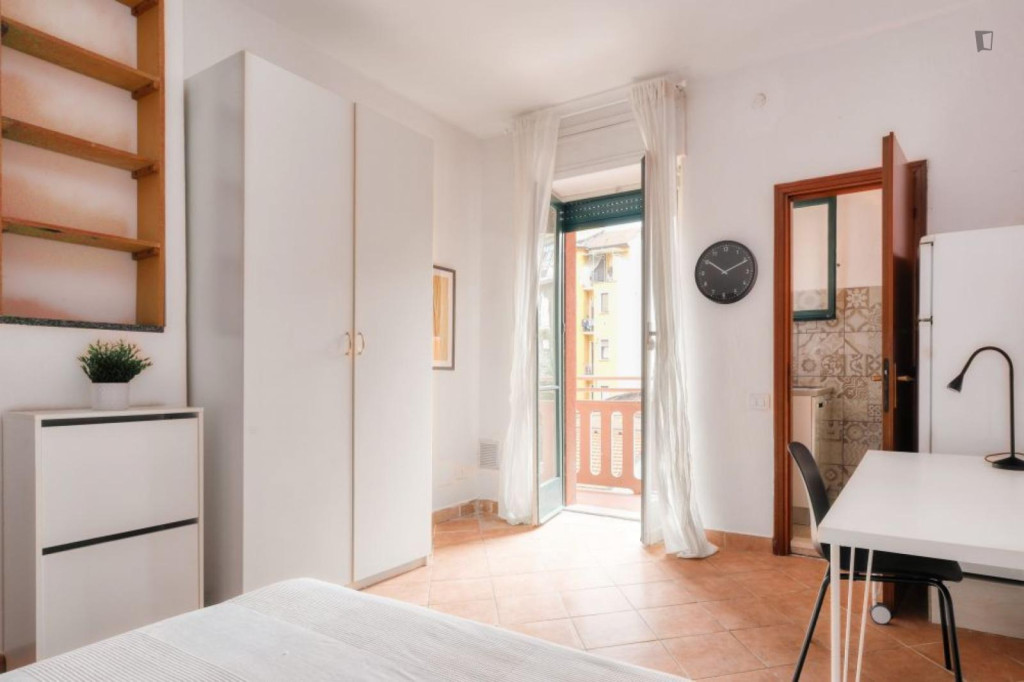 Excellent single bedroom with a kitchenette, near Politecnico di Milano - Milan - chambre - ImmoJeune