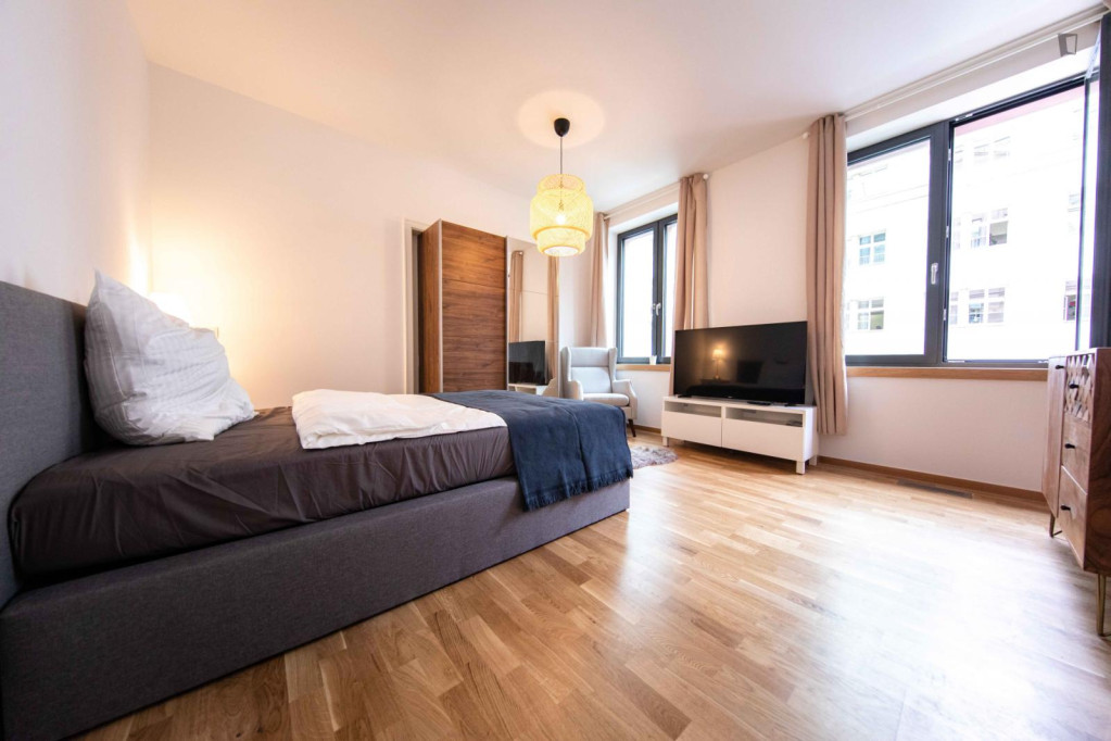 Comfy single bedroom in the city center of Frankfurt - Frankfurt am Main - chambre - ImmoJeune