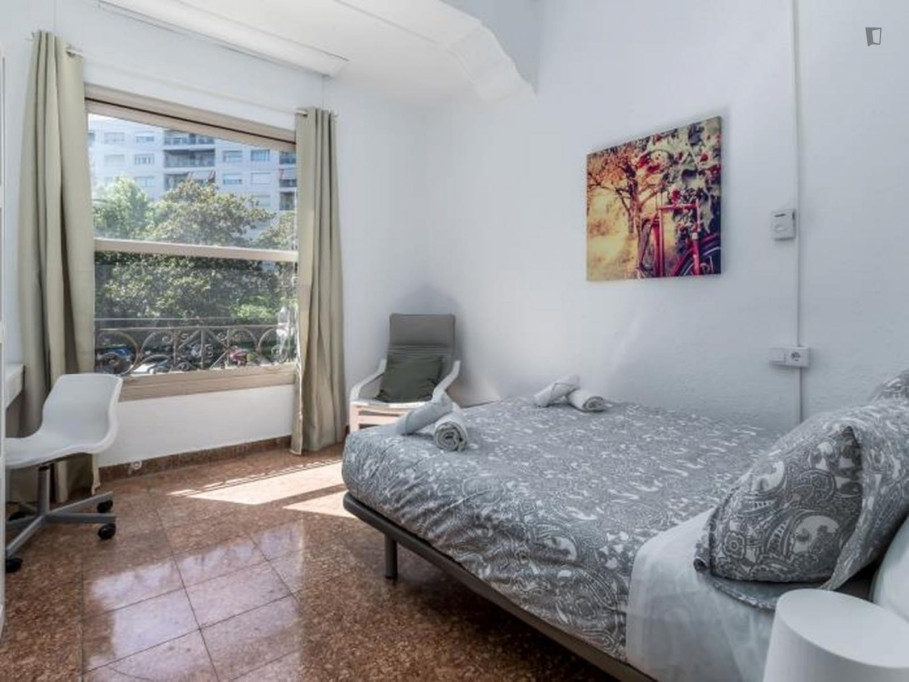 Cozy single bedroom in a property with balcony - Valence - chambre - ImmoJeune