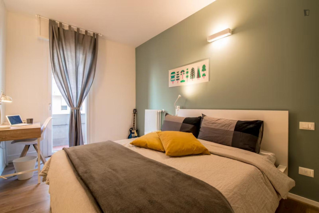 Private Room With Double Bed, Private Bathroom Ensuite, Terrace, Air Conditioning - Padova - chambre - ImmoJeune