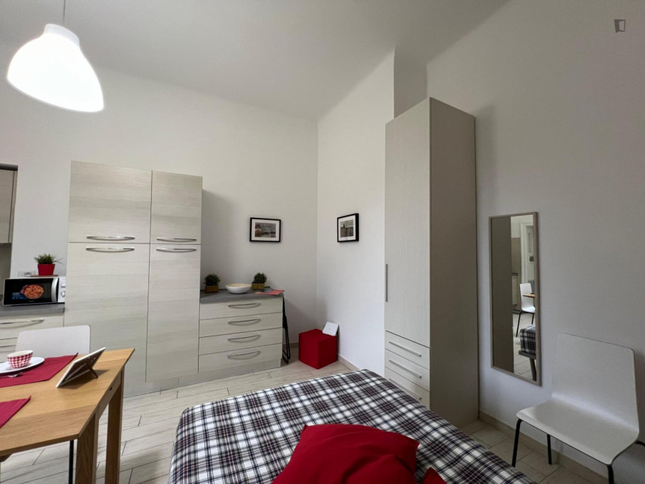 Charming studio in Corvetto - Milan - chambre - ImmoJeune