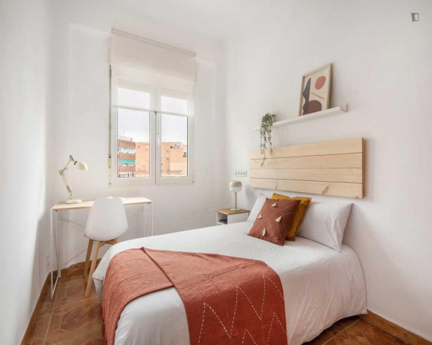 Bright single bedroom in Berruguete - Madrid - chambre - ImmoJeune