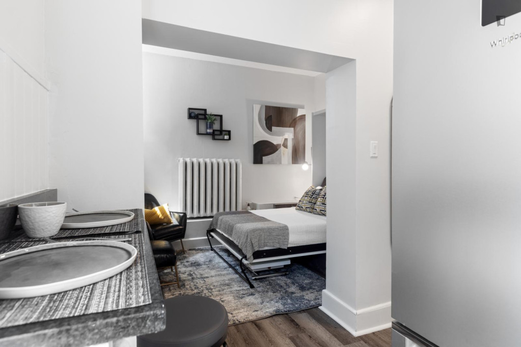 Welcoming 1-bedroom apartment near the University of Ottawa - Ottawa - chambre - ImmoJeune