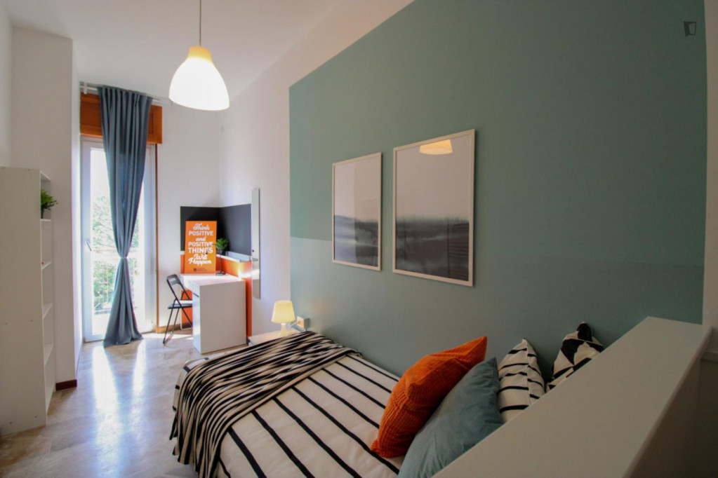 Brilliant single bedroom near Facoltà di Medicina e Chirurgia