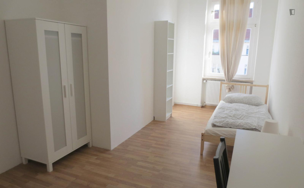 Luminous single bedroom near the Rehberge metro - Berlin - chambre - ImmoJeune