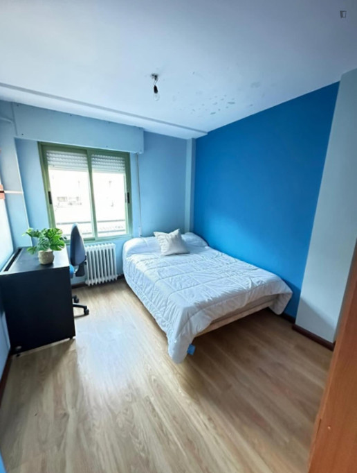 Welcoming double bedroom near Facultad de Filosofía y Letras - Valladolid - chambre - ImmoJeune