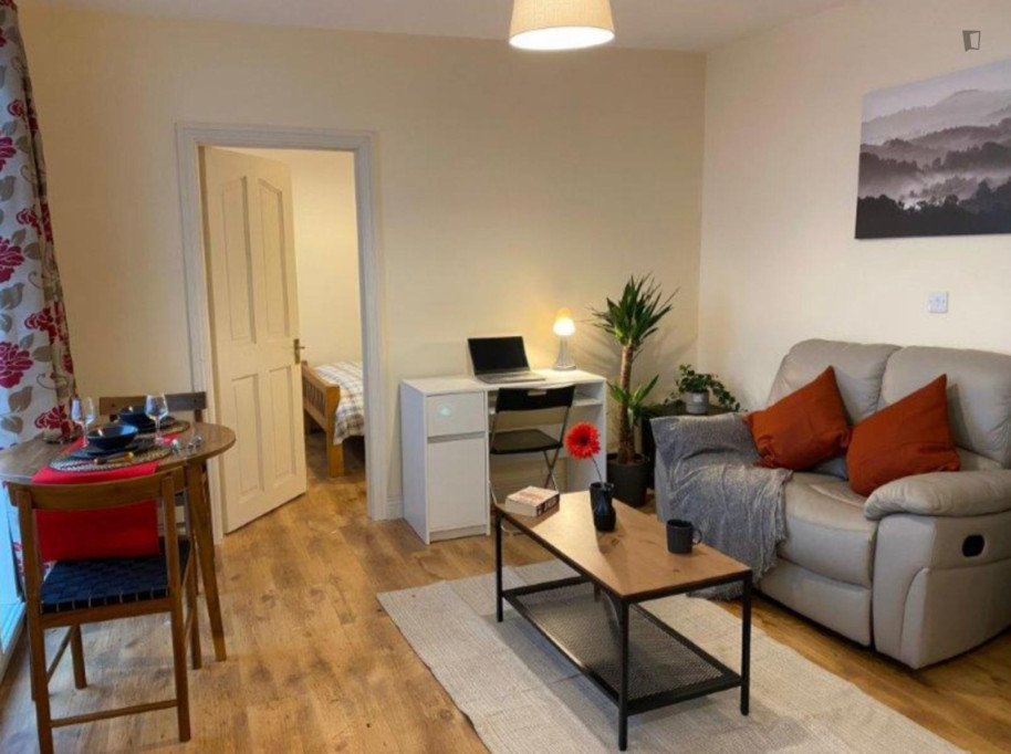 Cosy 1-bedroom apartment in Drumcondra - Dublin - chambre - ImmoJeune