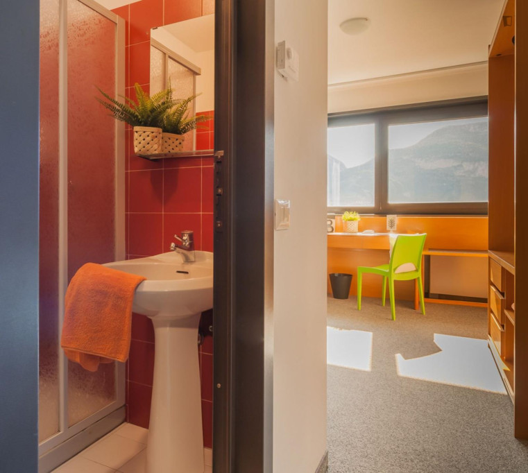 Bright single ensuite bedroom in North Trento - Trento - chambre - ImmoJeune