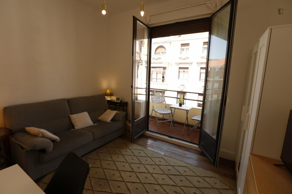 Big and appealing single bedroom in Indautxu - Bilbao - chambre - ImmoJeune