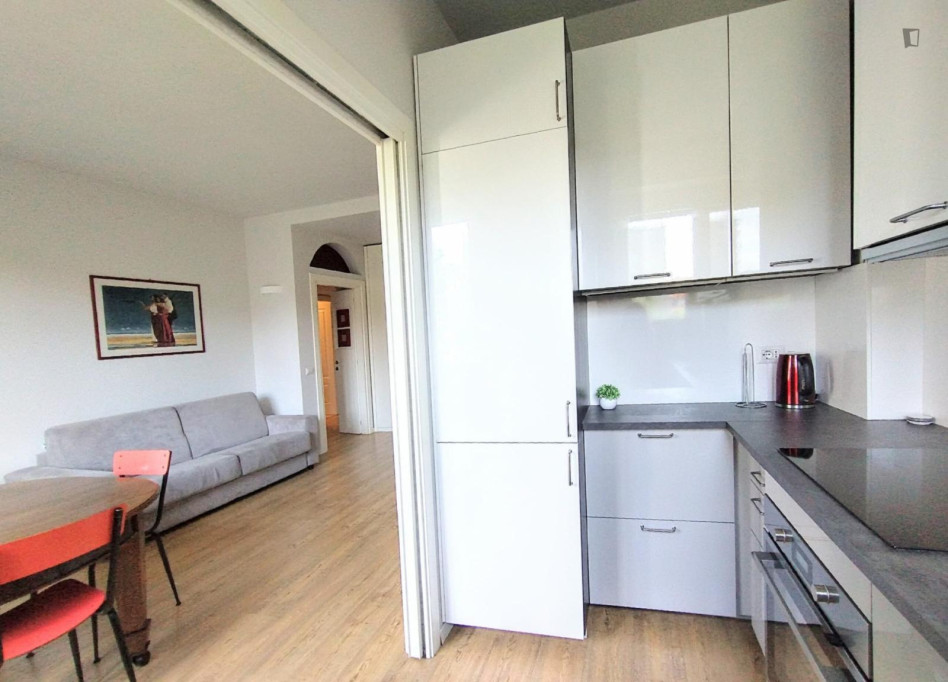 Lovely 2-bedroom flat in City Life - Milan - chambre - ImmoJeune