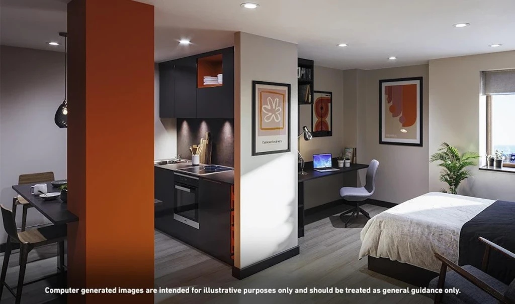 Crown House - Brighton - chambre - ImmoJeune