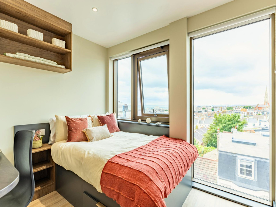 Crown House - Brighton - chambre - ImmoJeune