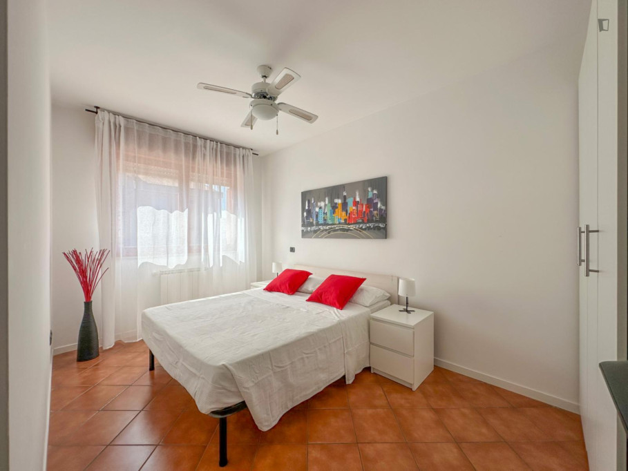 Modern Room with Private Bathroom - Comfort and Privacy - Rome - chambre - ImmoJeune