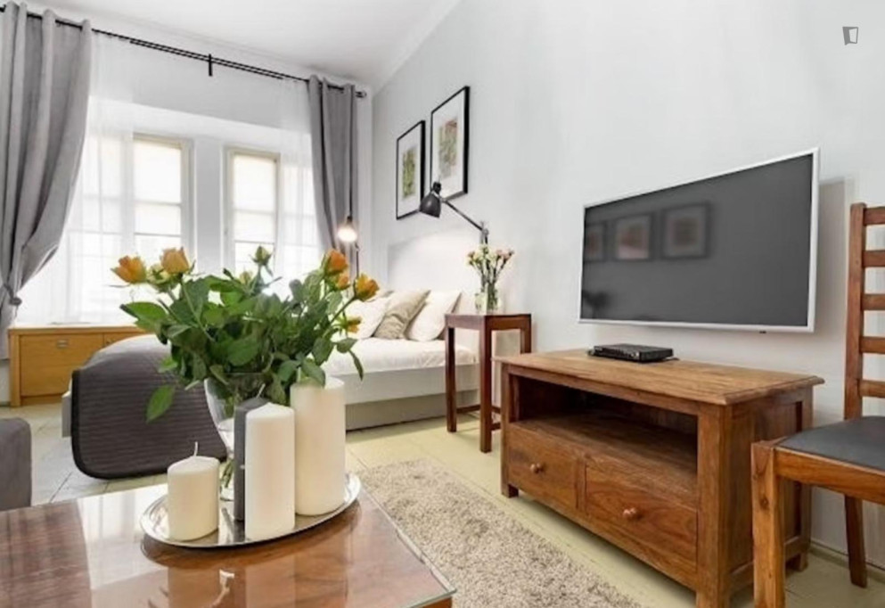Delightful 1-bedroom apartment near Kraków Main Station - Krakow - chambre - ImmoJeune
