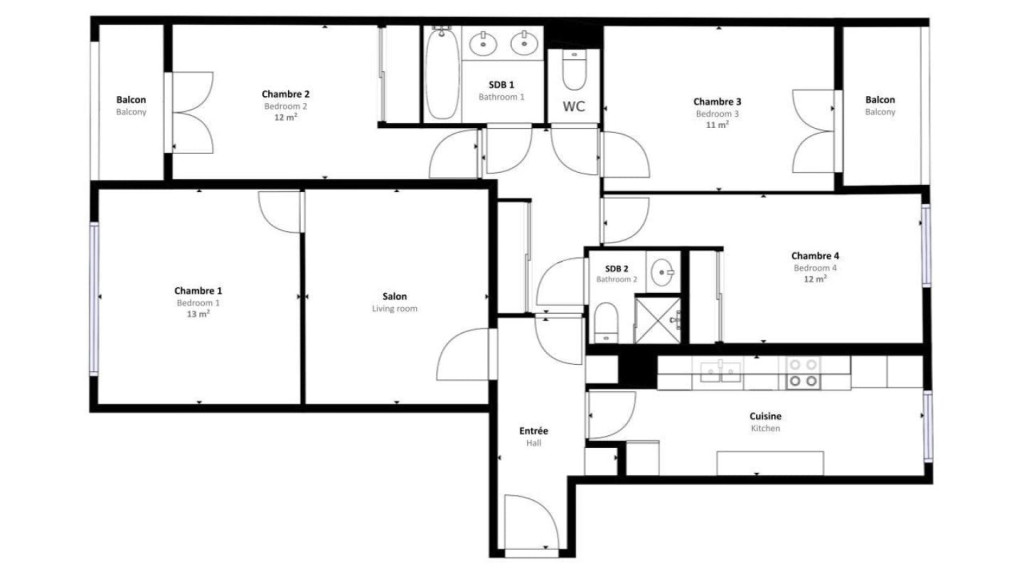 Nicely Stylish House near Pasteur Metro Station