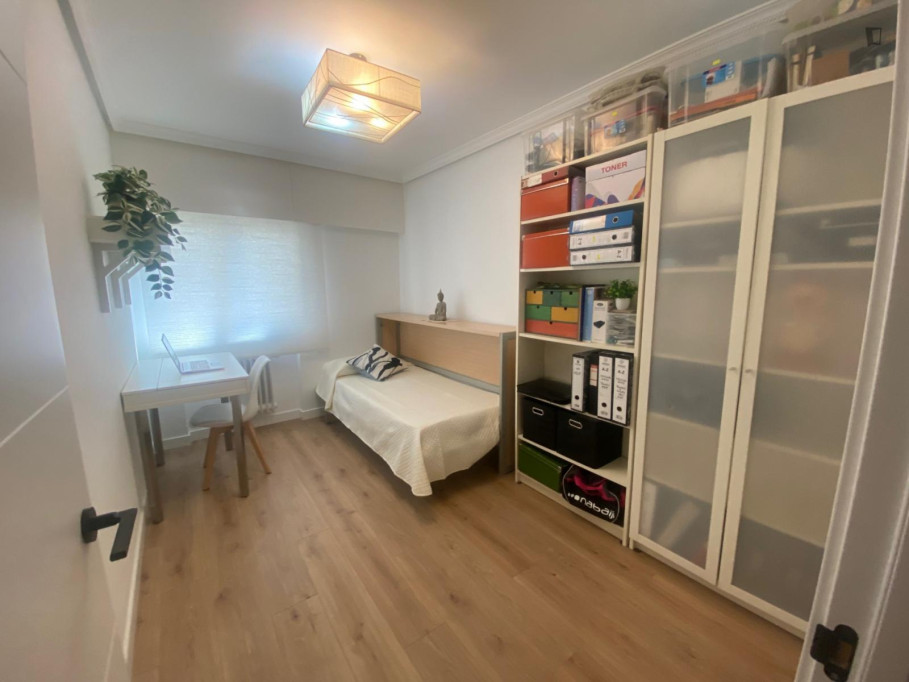 Single bedroom in 3-bedroom apartment - Madrid - chambre - ImmoJeune