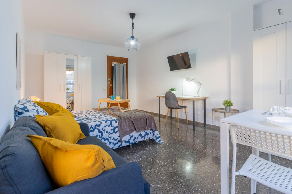 Large Great looking single bedroom with balcony - Valence - chambre - ImmoJeune