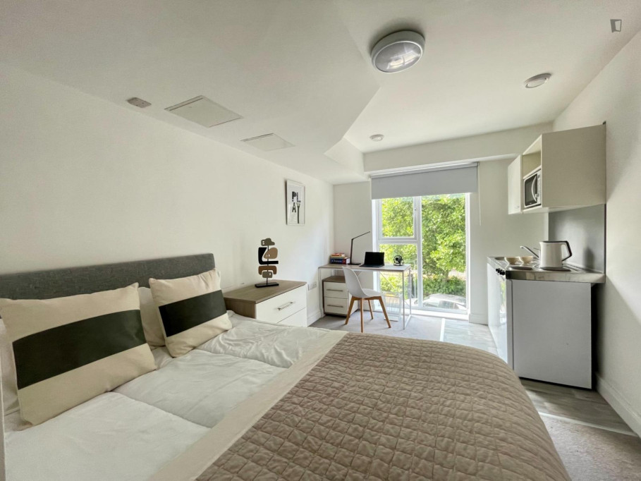Modern new studio close to Solent University - Southampton - chambre - ImmoJeune