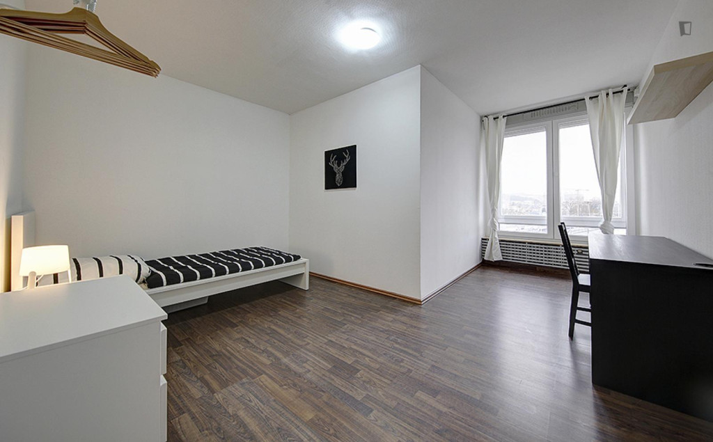 Ample single bedroom in Veielbrunnen - Stuttgart - chambre - ImmoJeune
