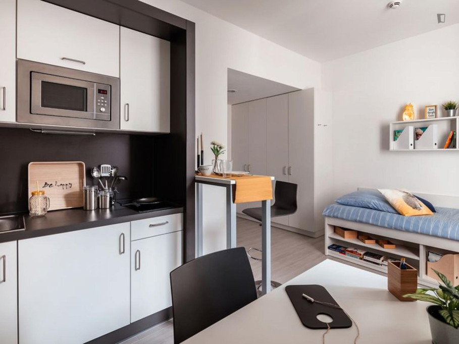 Studio S Bronze - Darmstadt - chambre - ImmoJeune