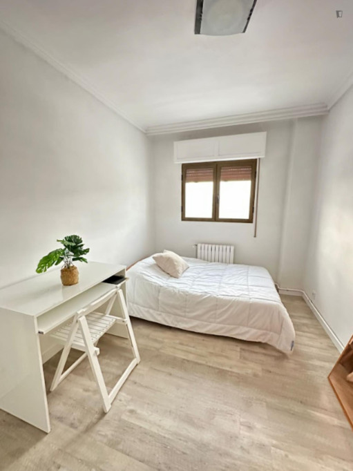Very nice double bedroom in San Juan - Pamplona - chambre - ImmoJeune