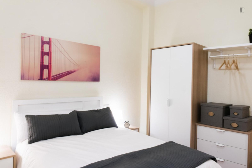 Sublime double bedroom in Bellas Vistas - Madrid - chambre - ImmoJeune