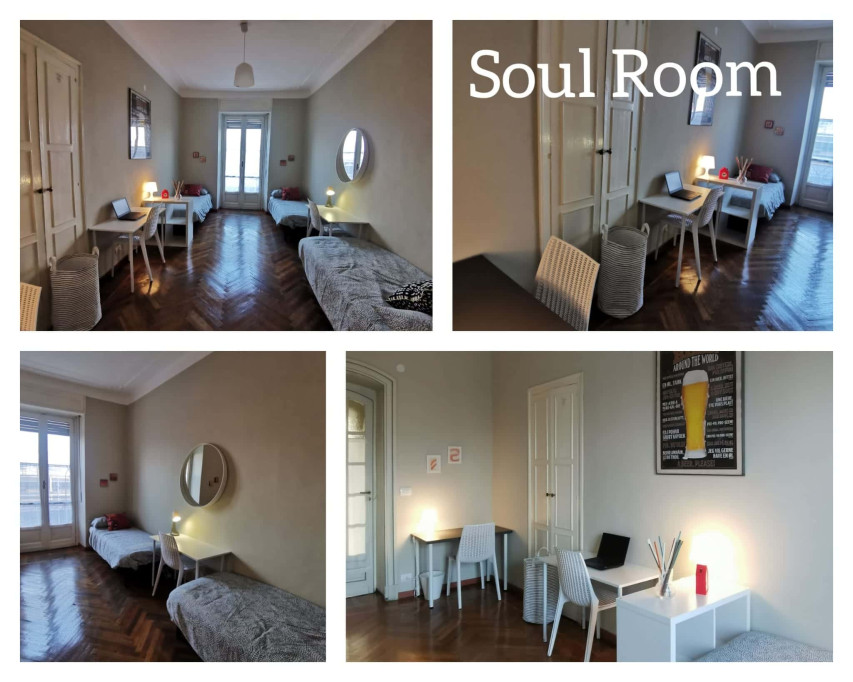Camera Soul - Posto letto con affaccio su balcone privato