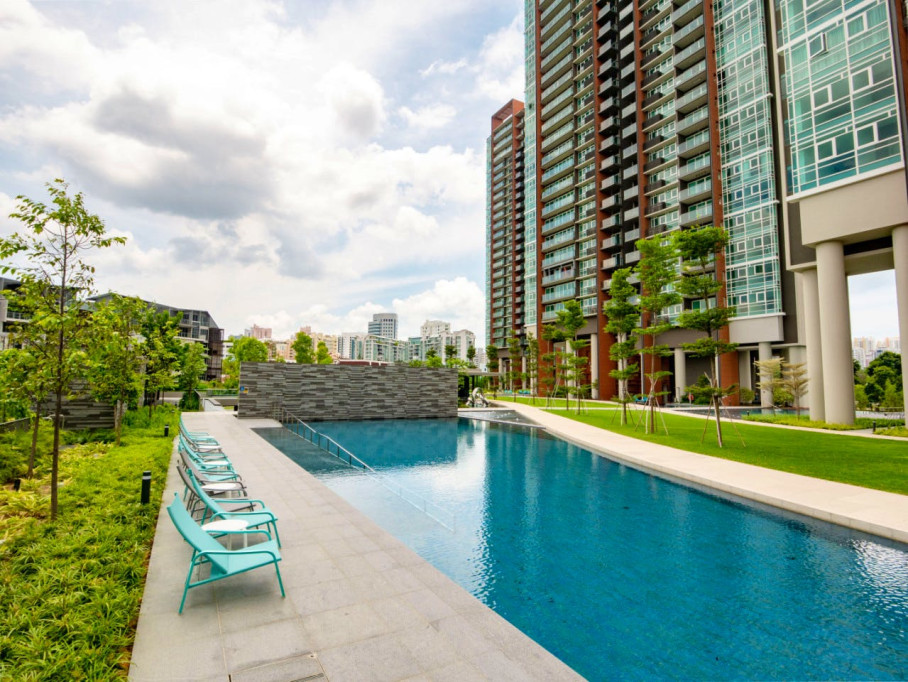 Stunning Modern Complex w/ Gym in front of Alexandra Canal Water Play Area