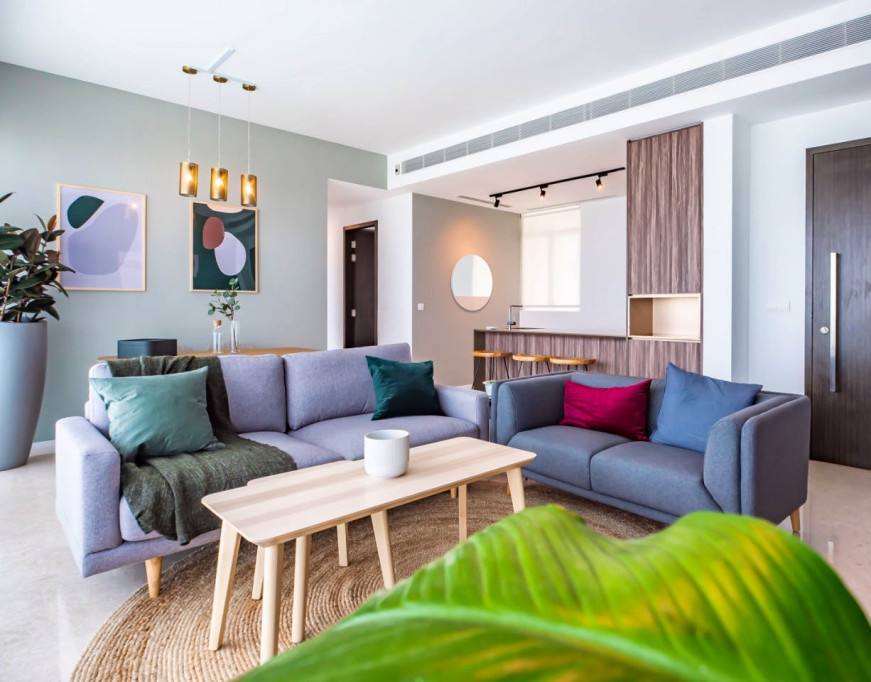 Stunning Modern Complex w/ Gym in front of Alexandra Canal Water Play Area