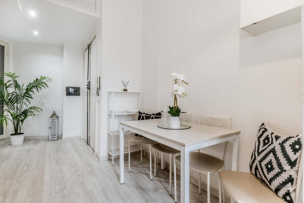 Stylish gold apartment