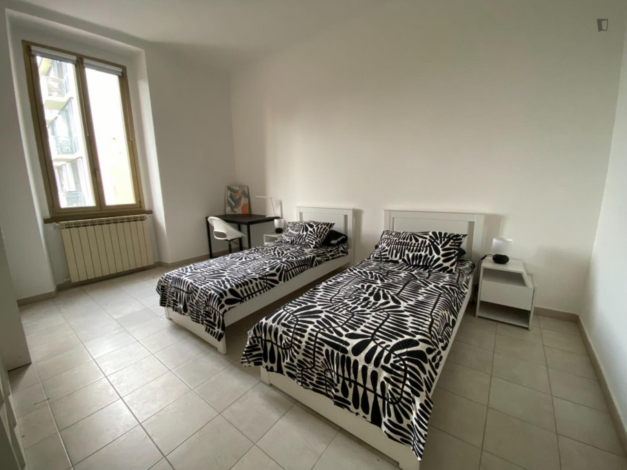 Neat 1-bedroom flat near Politecnico Bovisa Campus - Milan - chambre - ImmoJeune