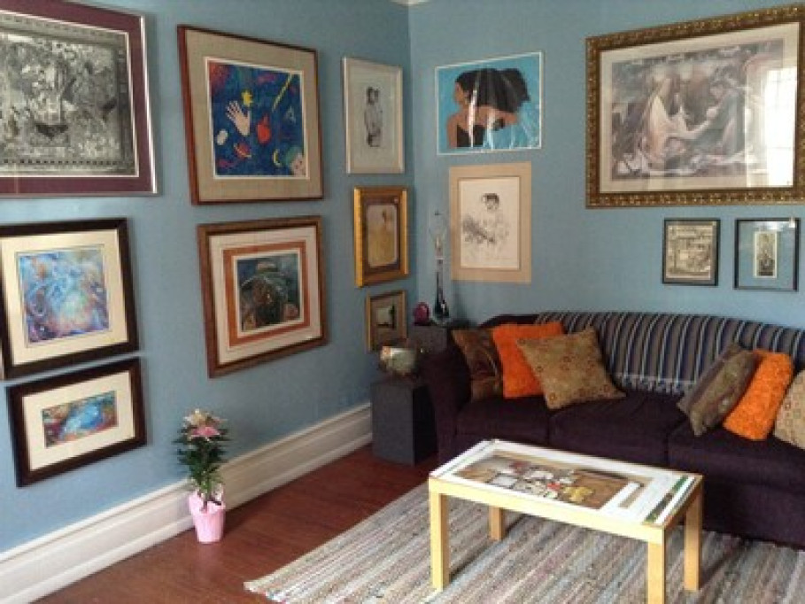 art gallery home