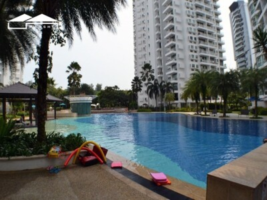 Condominium next to seaside, mall