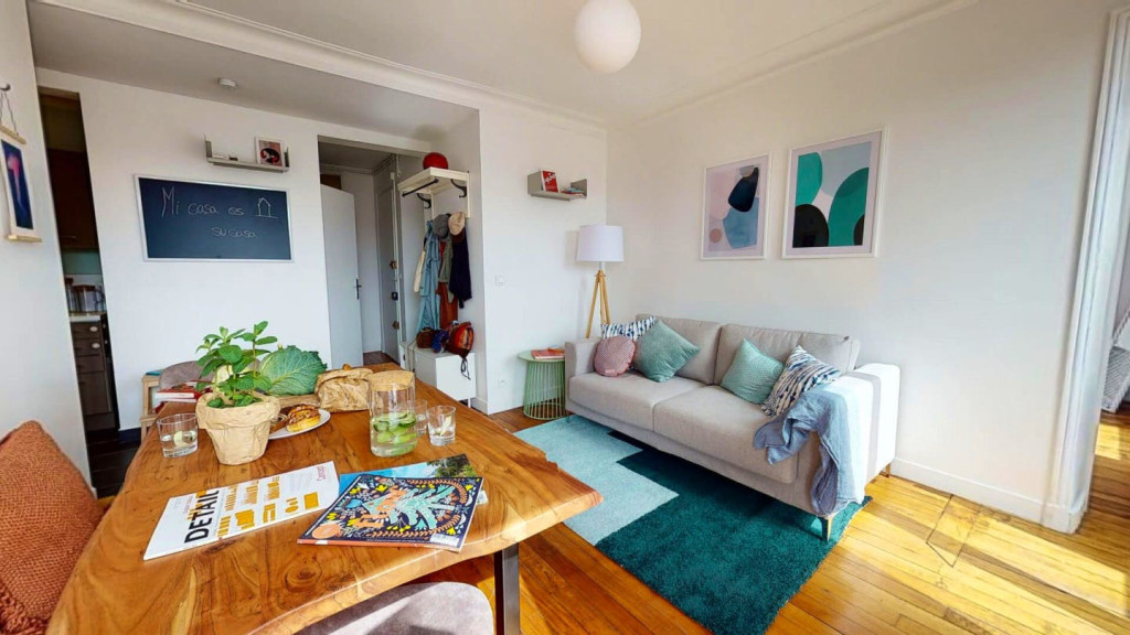 3-Bed Apartment on Boulevard de la Villette