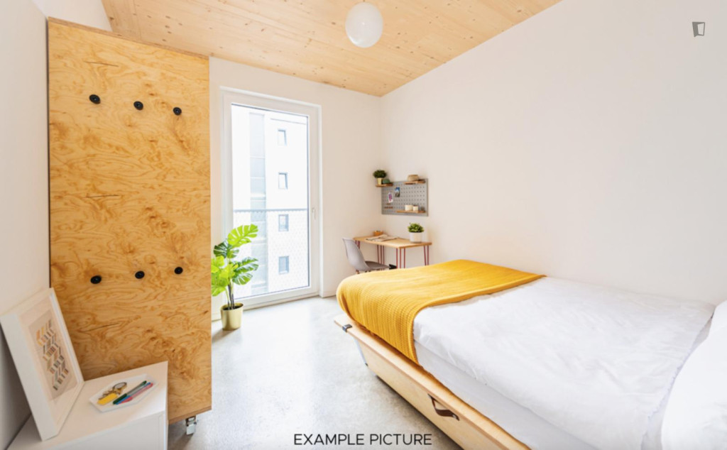 Cool single bedroom in a 5-bedroom apartment in Wedding - Berlin - chambre - ImmoJeune