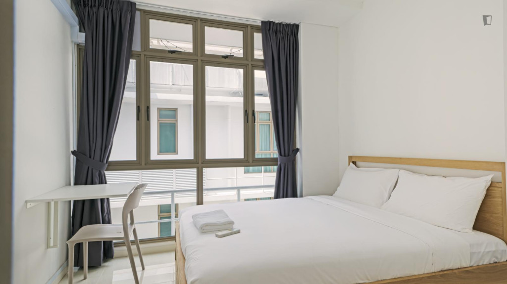 Appealing double bedroom near Kallang Riverside Park - Singapore - chambre - ImmoJeune