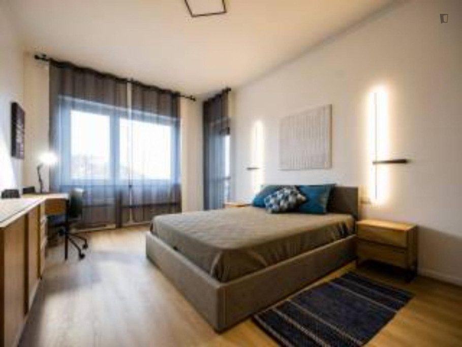 Double bedroom, in 2-bedroom apartment - Turin - chambre - ImmoJeune