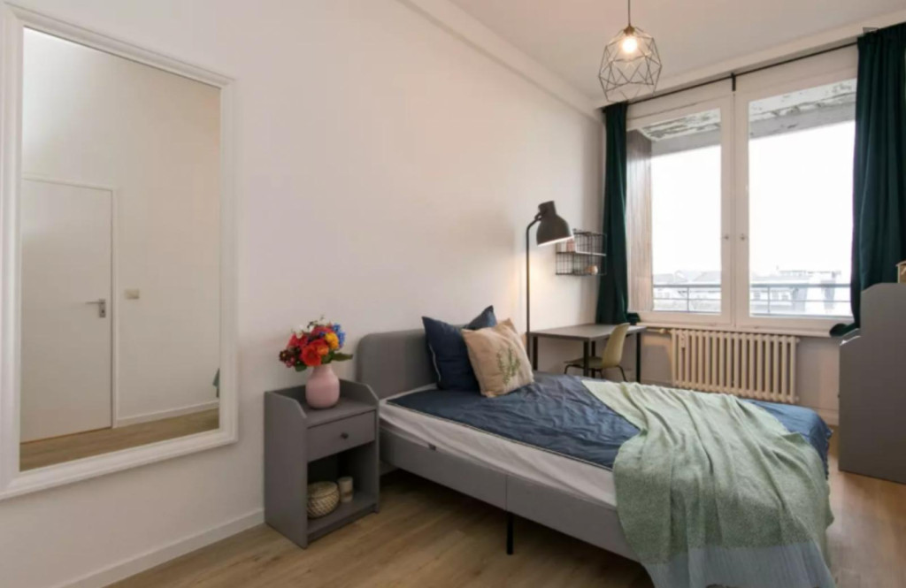 Student-friendly single bedroom near Technische Universität - Berlin - chambre - ImmoJeune