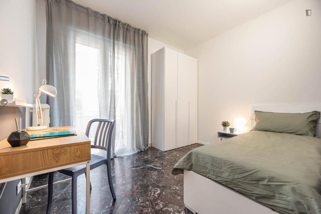 Interesting single bedroom with a balcony, in Quartiere 2 Nord - Padova - chambre - ImmoJeune