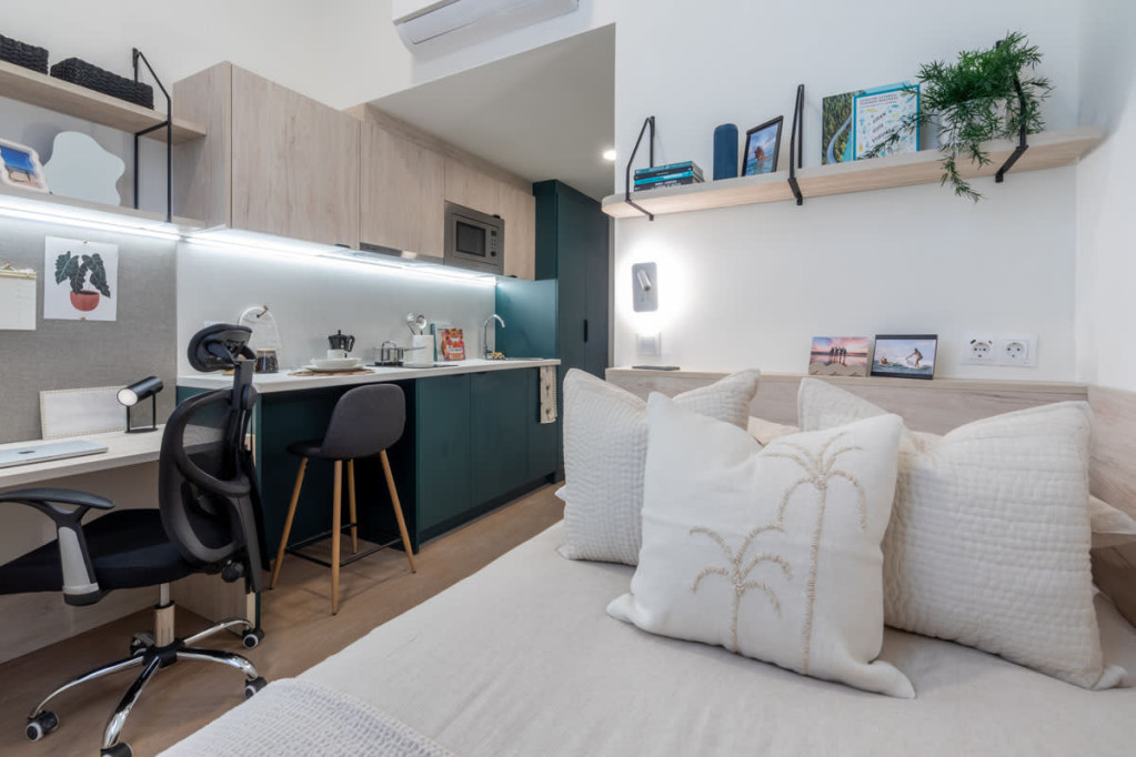 Nido Plaza Castilla - Madrid - chambre - ImmoJeune