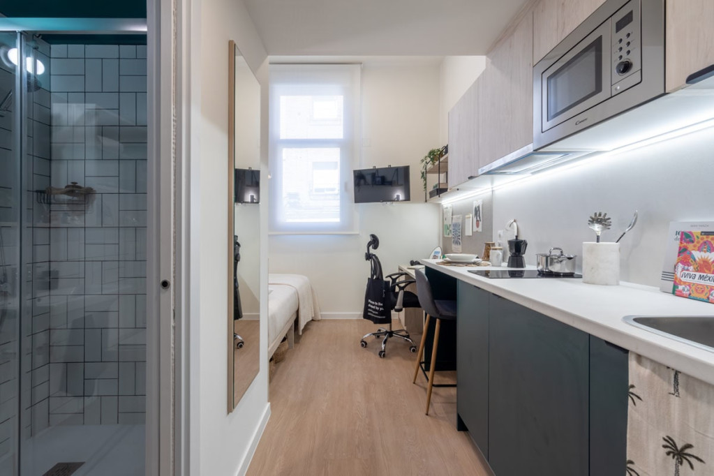 Nido Plaza Castilla - Madrid - chambre - ImmoJeune