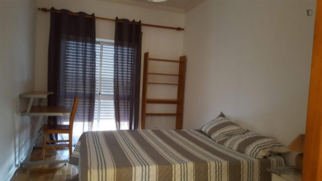Comfy double bedroom in a 3-bedroom apartment near Instituto Superior de Engenharia de Coimbra - Coimbra - chambre - ImmoJeune